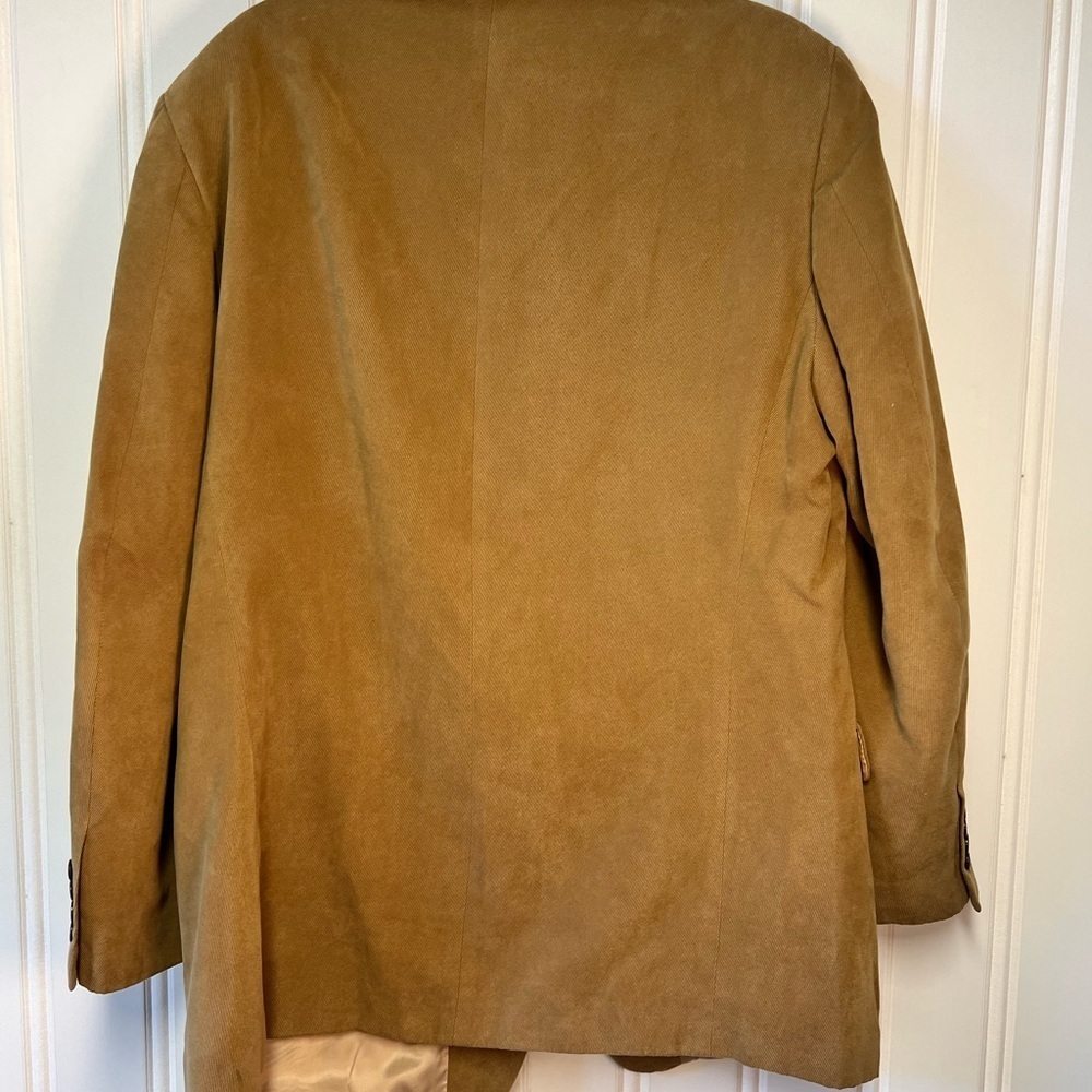 Calvin Klein Men's Camel Blazer 43L - Picture 2 of 5